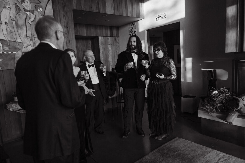 A California ranch wedding reception at Post Ranch Inn